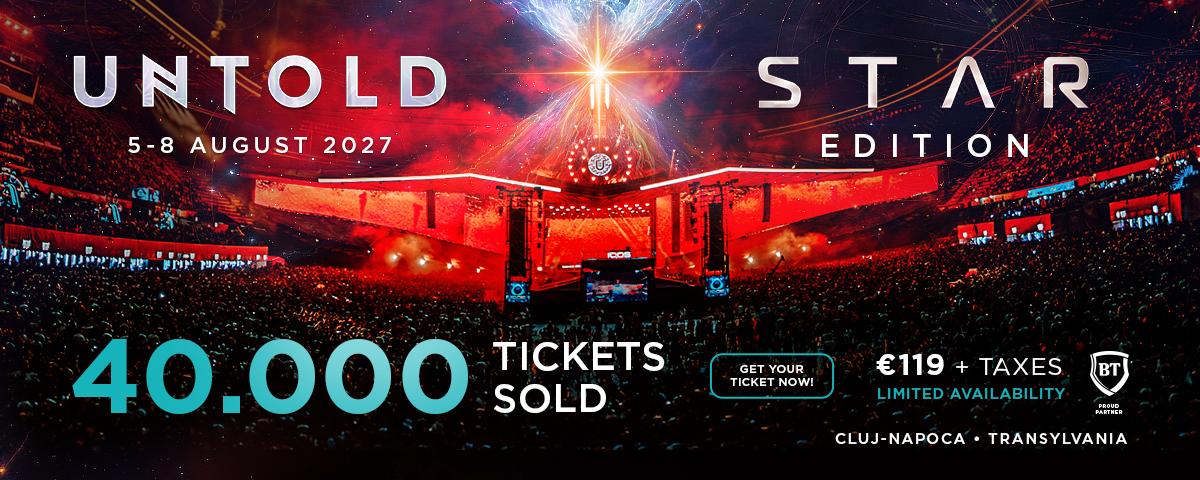 Untold Star 2027 - Sales starts Saturday, 9 Aug, 21:30